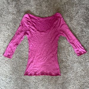 Hot Pink Michael Stars top